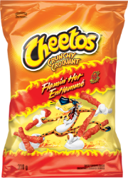 CHEETOS CRUNCHY® FLAMIN' HOT® Cheese Flavoured Snacks